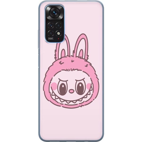 Xiaomi Redmi Note 11 Gennemsigtig cover Labubu Dyrekreds Bunny