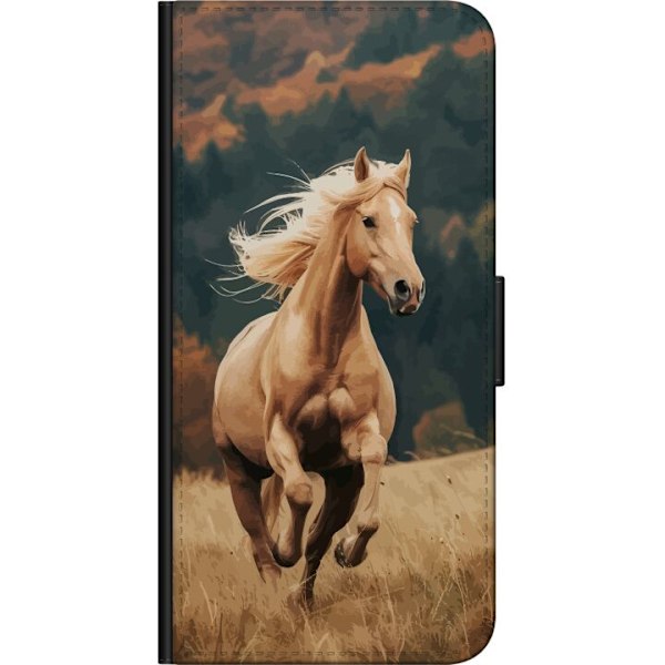 Samsung Galaxy A03s Tegnebogsetui Løbende Hest