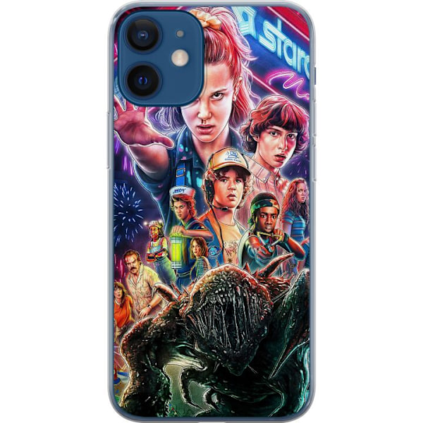 Apple iPhone 12  Läpinäkyvä kuori Stranger Things