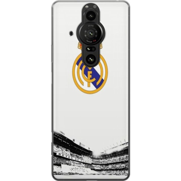 Sony Xperia Pro-I Gjennomsiktig deksel Real Madrid