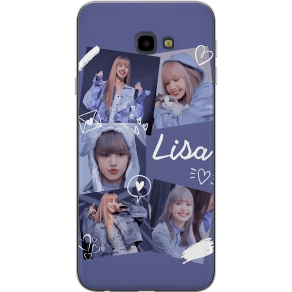 Samsung Galaxy J4+ Genomskinligt Skal Lisa Blackpink – Aesthetic K-pop Queen