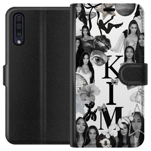 Samsung Galaxy A50 Plånboksfodral Kim Kardashian – Aestheti