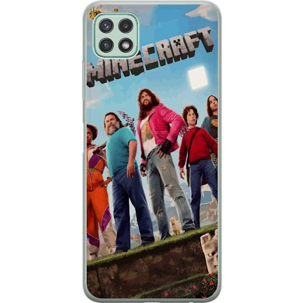 Samsung Galaxy A22 5G Genomskinligt Skal A Minecraft Movie