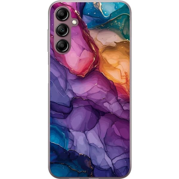 Kompatibelt Mobildeksel til Samsung Galaxy A14 5G Fargerike steiner