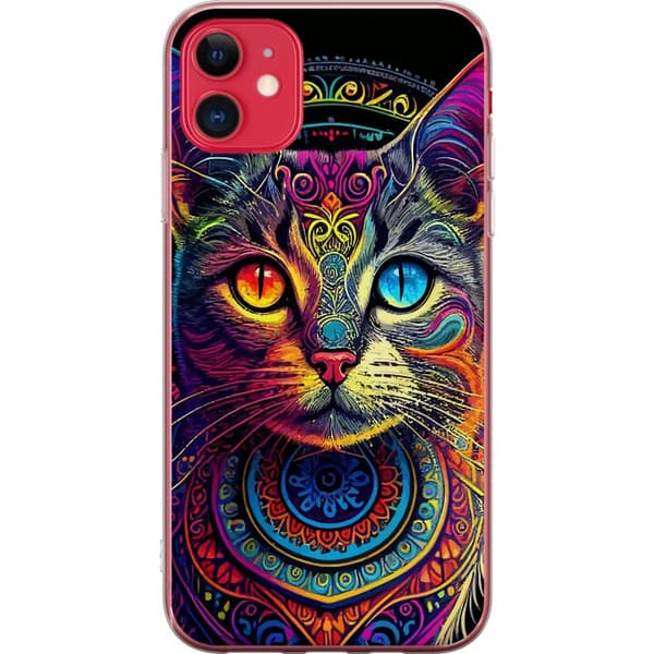 Yhteensopiva Puhelinkuori Apple iPhone 11 Kissa