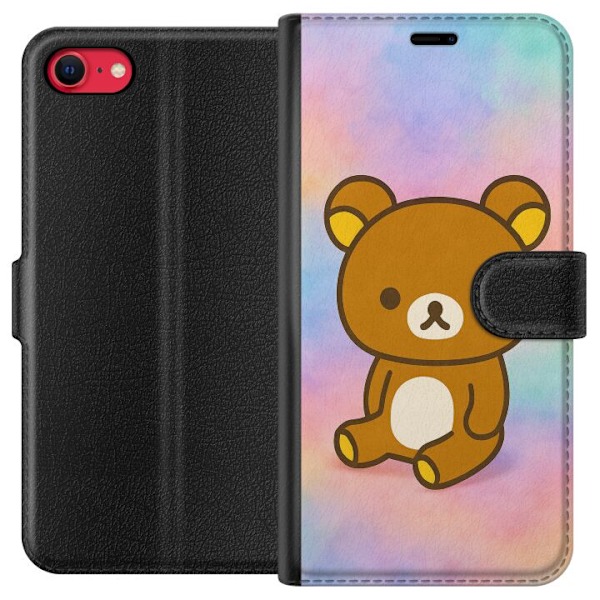 Apple iPhone 8 Lompakkokotelo Kawaii Sanrio Rilakkuma