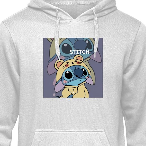 Barn-Hoodie | Mjuk Huvtröja för Barn Stitch 9-11 År