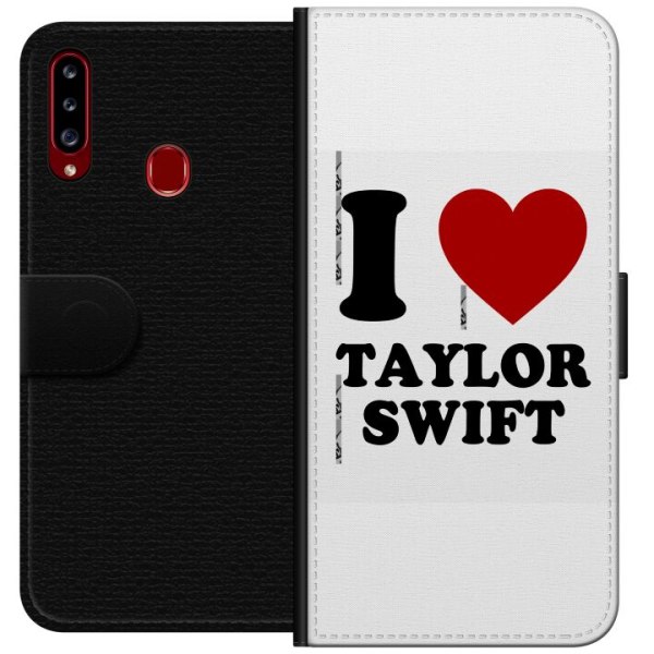 Samsung Galaxy A20s Lommeboketui Taylor Swift