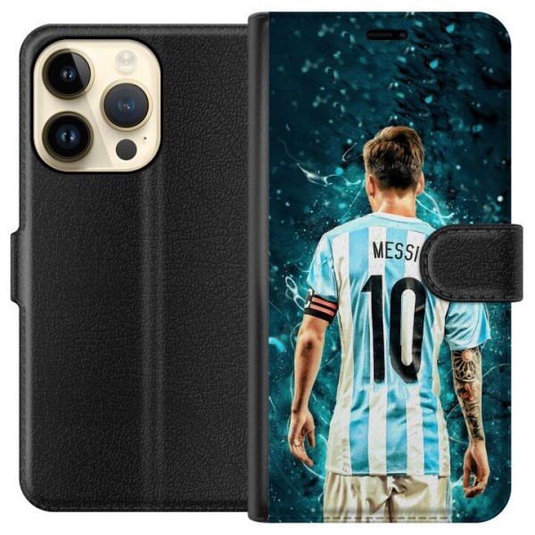 Apple iPhone 15 Pro Lompakkokotelo Messi