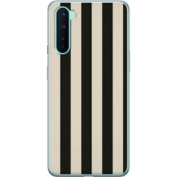 OnePlus Nord Genomskinligt Skal Line Flow