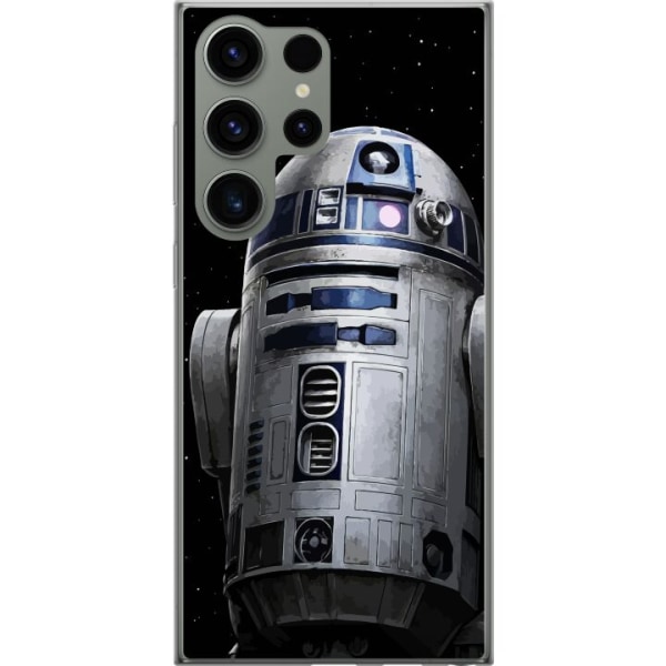 Samsung Galaxy S23 Ultra Genomskinligt Skal R2D2 Star Wars