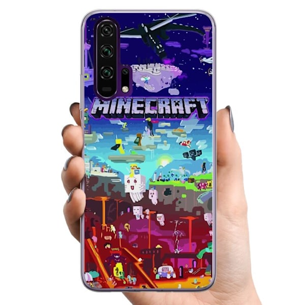 Honor 20 Pro  TPU Mobilcover Minecraft