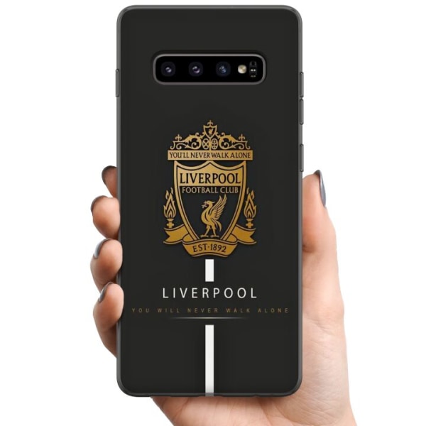 Samsung Galaxy S10+ TPU Mobilskal Liverpool L.F.C.