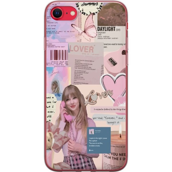 Apple iPhone 8 Läpinäkyvä kuori Taylor Swift