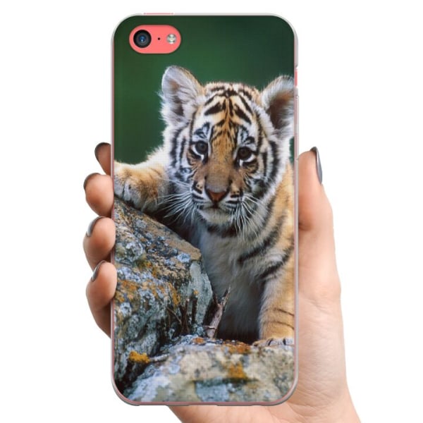 Apple iPhone 5c TPU Mobilcover Tiger