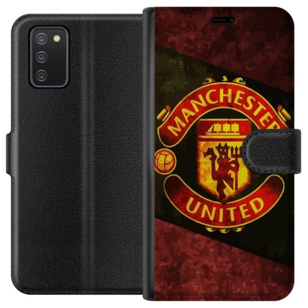 Samsung Galaxy A02s Plånboksfodral Manchester United