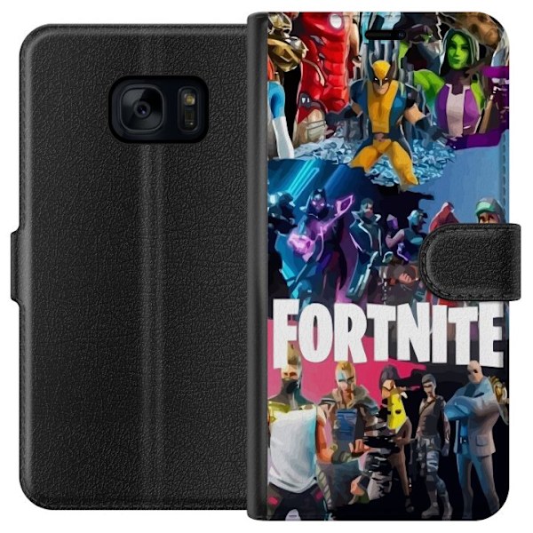 Samsung Galaxy S7 Tegnebogsetui Fortnite