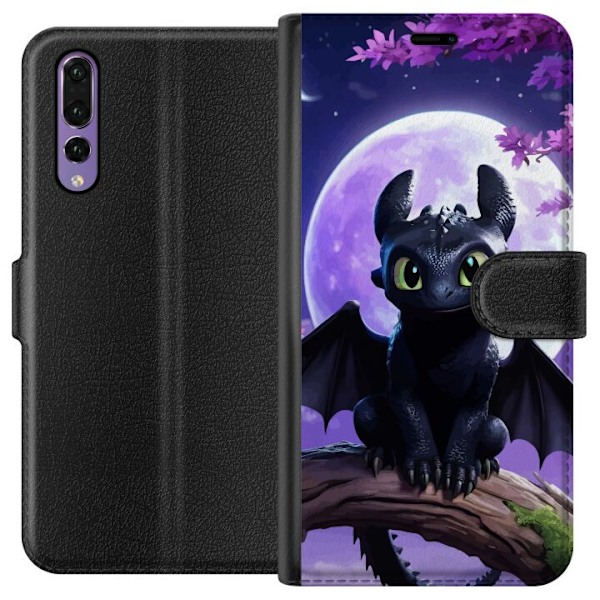 Huawei P20 Pro Tegnebogsetui Dragetræneren