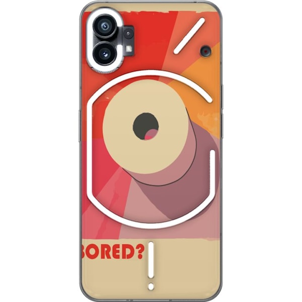Nothing Phone (1) Gennemsigtig cover Kedelig Rulle