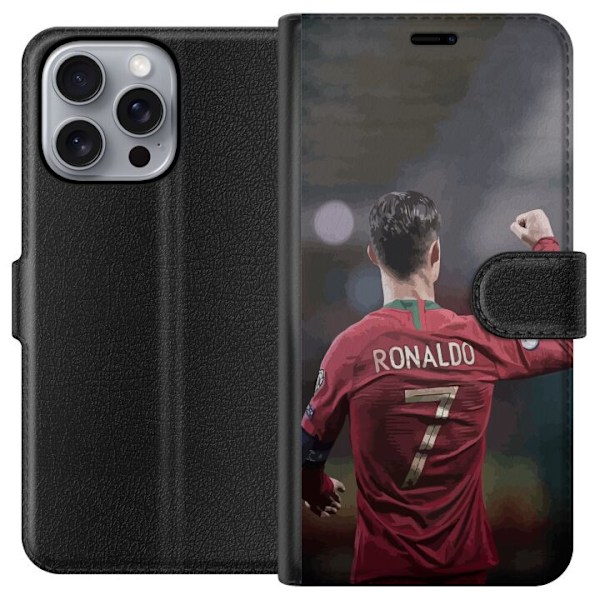 Apple iPhone 16 Pro Max Tegnebogsetui Cristiano Ronaldo