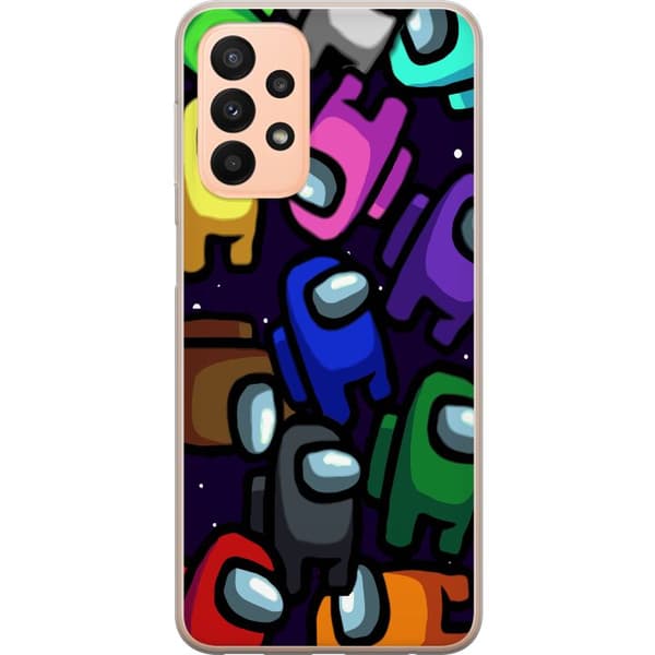 Kompatibelt Mobildeksel til Samsung Galaxy A23 Among Us
