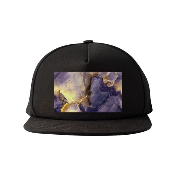 Snapback-lippalakki musta one size