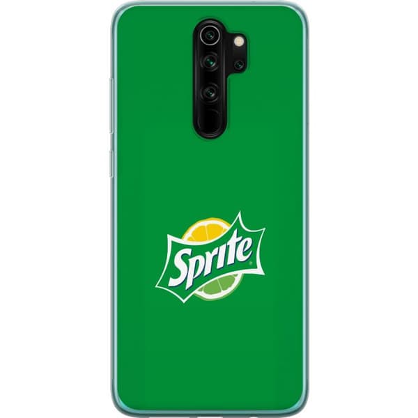 Kompatibelt Mobildeksel til Xiaomi Redmi Note 8 Pro  Minimalistisk sitrusbrus-inspirert design grønn