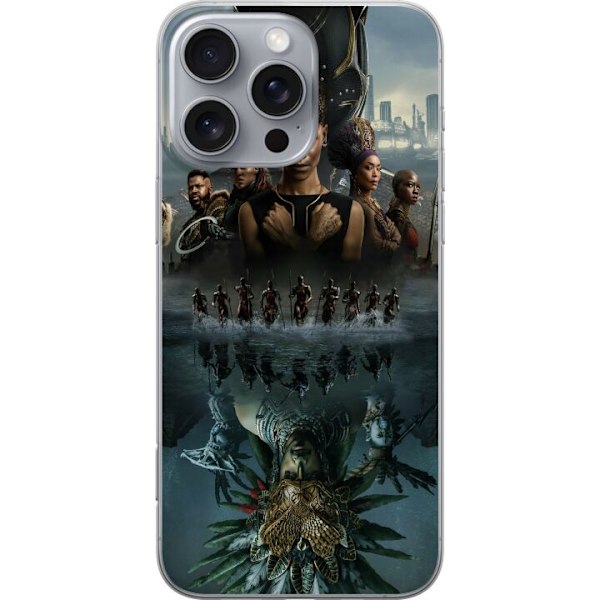 Apple iPhone 16 Pro Max Gennemsigtig cover Wakanda Forever : B