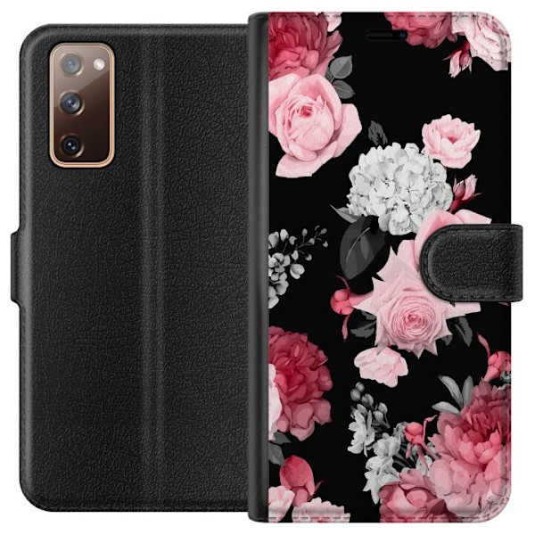 Samsung Galaxy S20 FE Tegnebogsetui Floral Blomst
