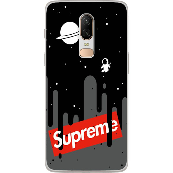 OnePlus 6 Läpinäkyvä kuori Sup Space