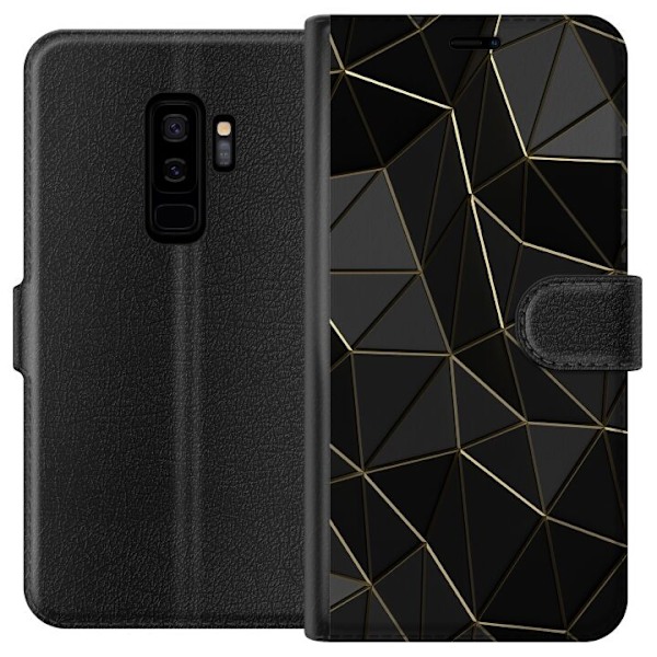 Samsung Galaxy S9+ Tegnebogsetui Midnat