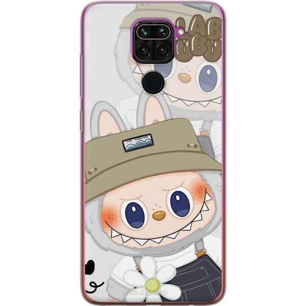 Xiaomi Redmi Note 9 Gjennomsiktig deksel Labubu Minimal Mood - Enkel og stilig monsterdesign