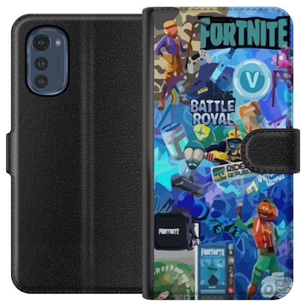 Motorola Moto E32s Lompakkokotelo Fortnite