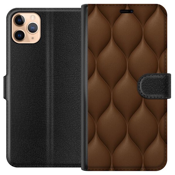 Apple iPhone 11 Pro Max Plånboksfodral Cocoa Scales