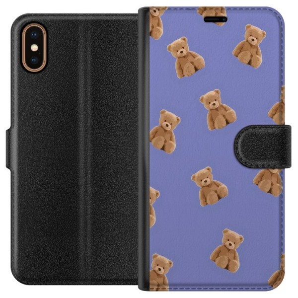 Apple iPhone X Tegnebogsetui Flyvende bjørne