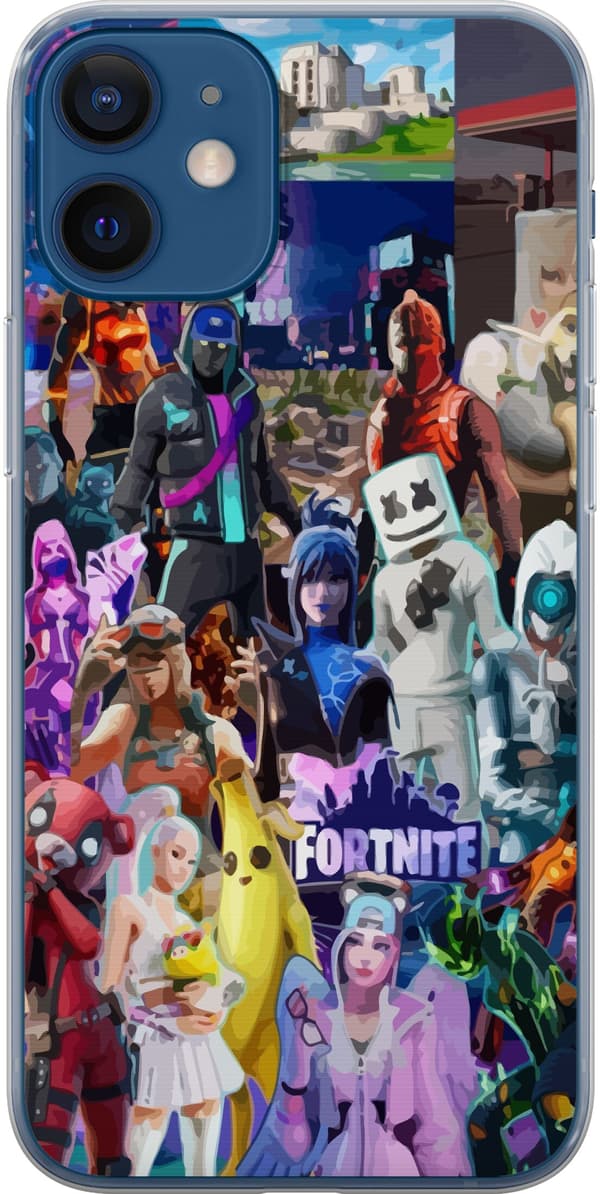 Kompatibelt Mobilskal till Apple iPhone 12 Fortnite