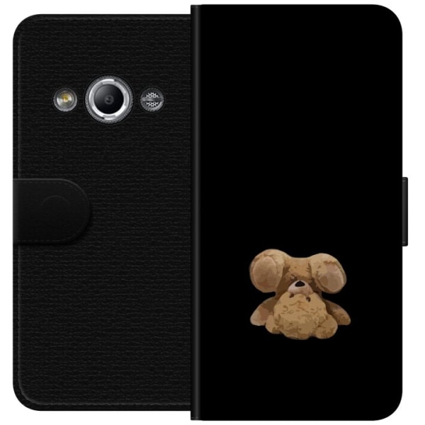 Samsung Galaxy Xcover 3 Lommeboketui Opp og ned bjørn
