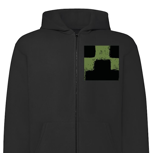 Zip-Hoodie för Barn | Huvtröja med Dragkedja A Minecraft Movie