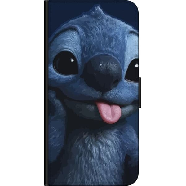 Kompatibelt Plånboksfodral till OnePlus 9 Pro Blå rymdvarelse med busigt leende blå
