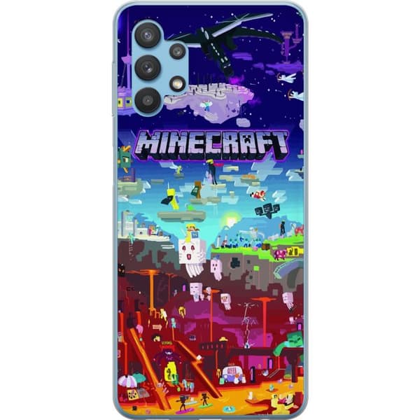 Kompatibelt Mobildeksel til Samsung Galaxy A32 5G Minecraft