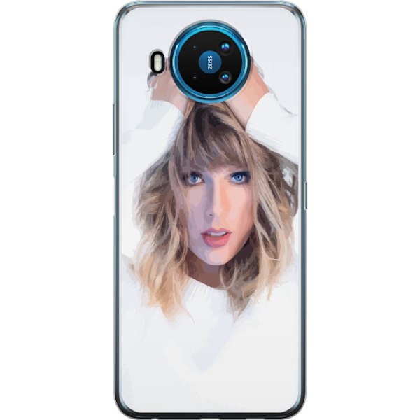 Nokia 8.3 5G Läpinäkyvä kuori Taylor Swift