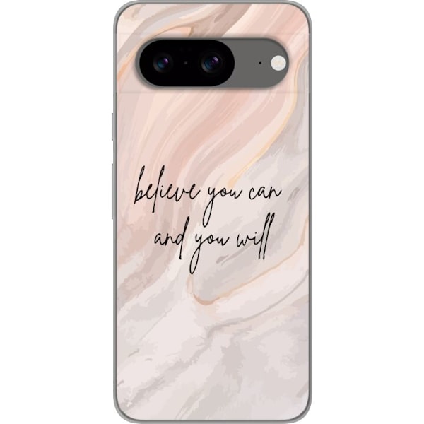 Google Pixel 8 Gennemsigtig cover Tekst