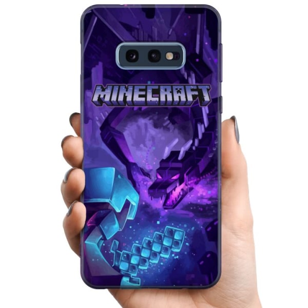Samsung Galaxy S10e TPU Mobilcover Minecraft