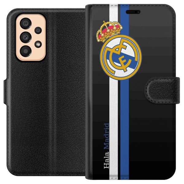 Kompatibelt Plånboksfodral till Samsung Galaxy A33 5G Real Madrid