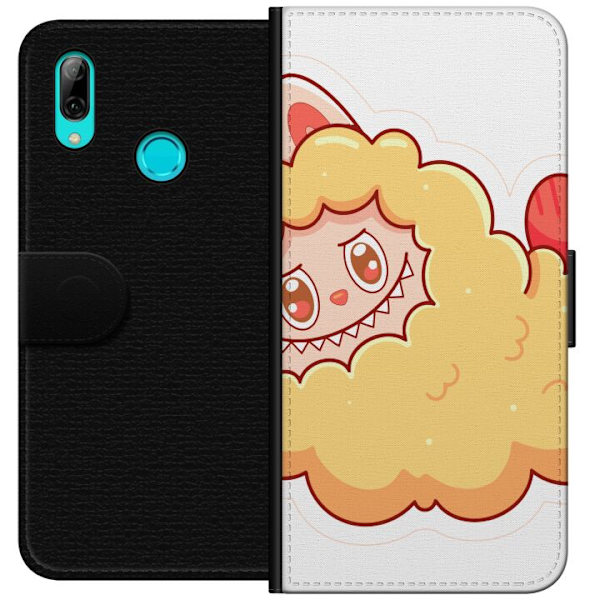 Huawei P smart 2019 Lompakkokotelo Labubu Pesukarhu Pop Mart Hahmo Keräilyesine Söpö Suunnittelu Suosittu Teema Taideteos Leikkisarja