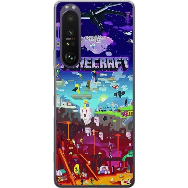Kompatibelt Mobildeksel til Sony Xperia 1 III Minecraft