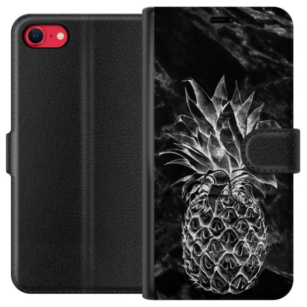 Apple iPhone 7 Plånboksfodral Marmor Ananas