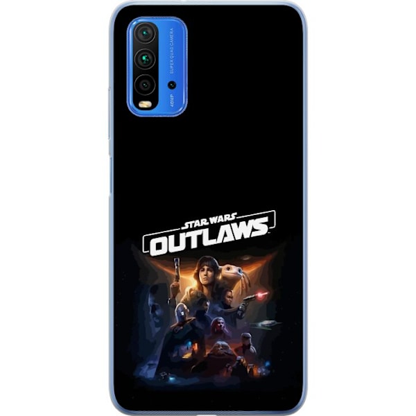 Xiaomi Redmi Note 9 4G Läpinäkyvä kuori Star Wars Outlaws