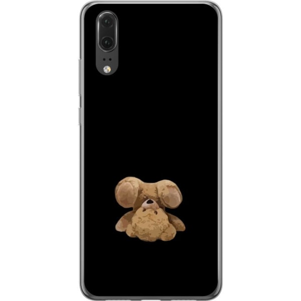 Huawei P20 Gennemsigtig cover Op og ned bjørn