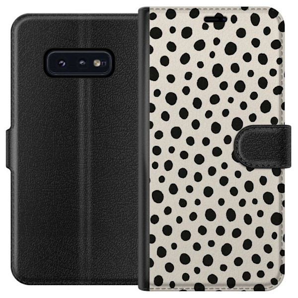 Samsung Galaxy S10e Tegnebogsetui Dot Dance